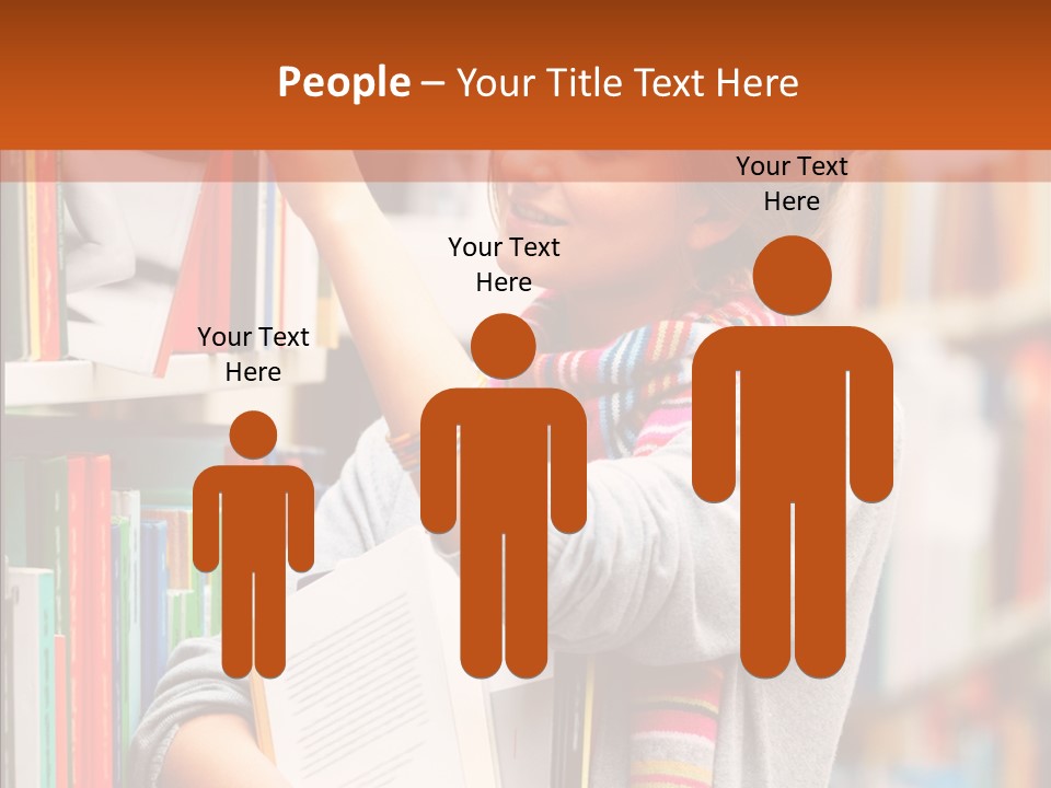 Chair Itting Toon PowerPoint Template