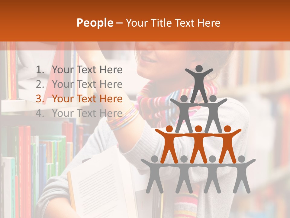 Chair Itting Toon PowerPoint Template