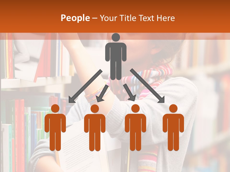 Chair Itting Toon PowerPoint Template