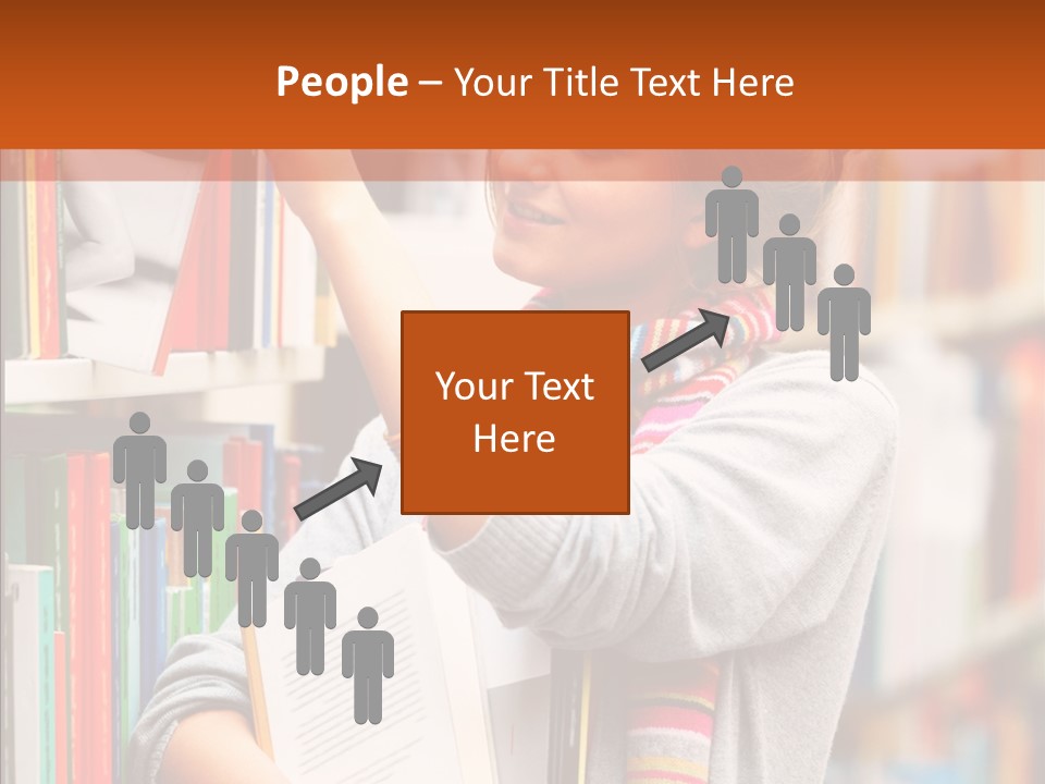 Chair Itting Toon PowerPoint Template