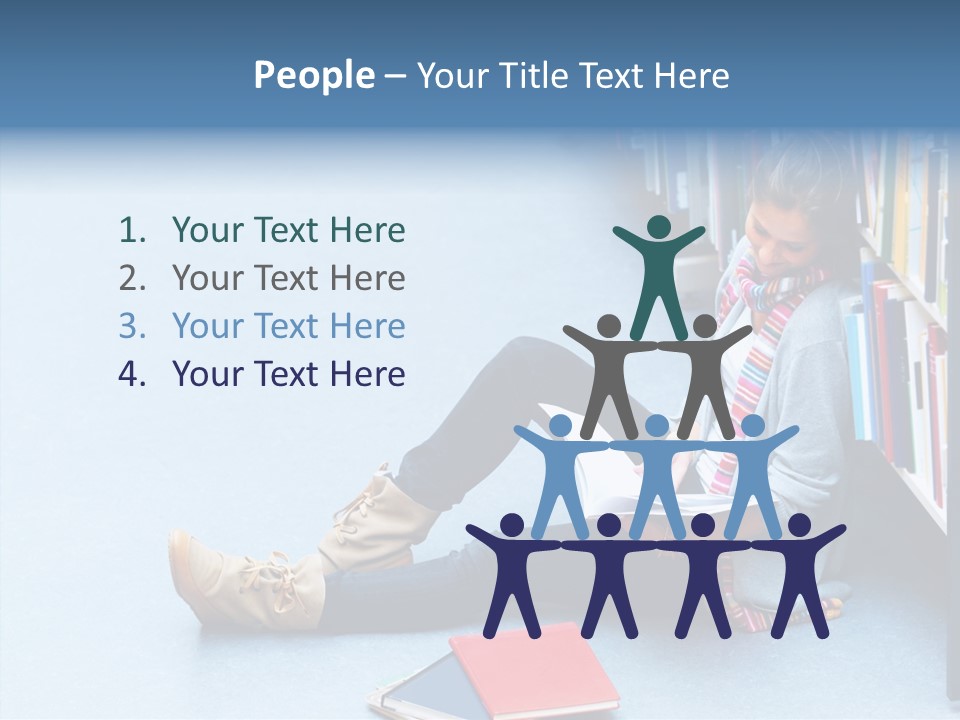 Per On People Teamwork PowerPoint Template