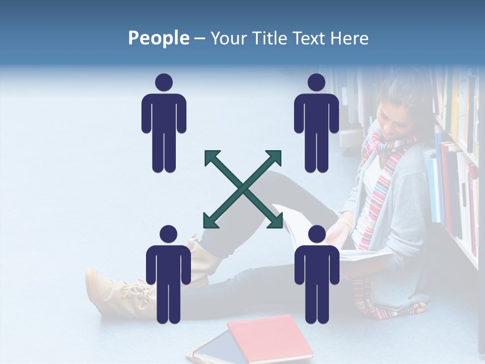 Per On People Teamwork PowerPoint Template