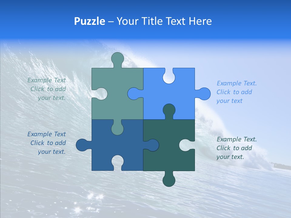 Travel Splash Fun PowerPoint Template