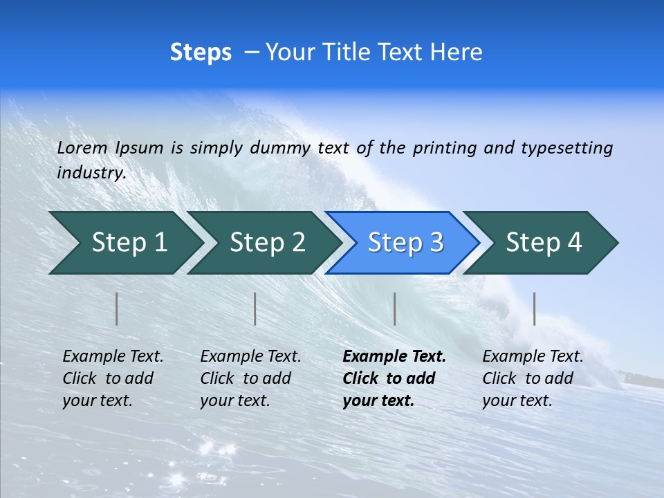 Travel Splash Fun PowerPoint Template