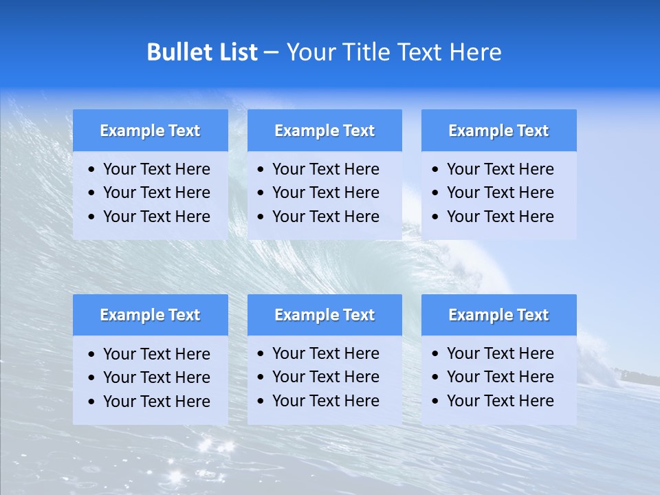 Travel Splash Fun PowerPoint Template