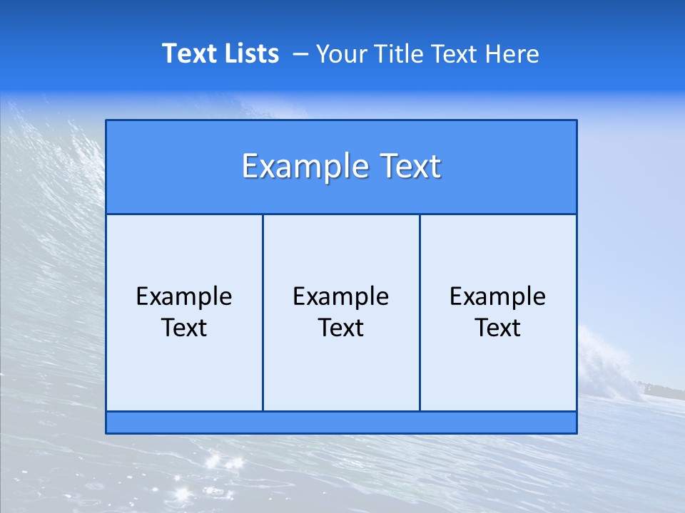 Travel Splash Fun PowerPoint Template