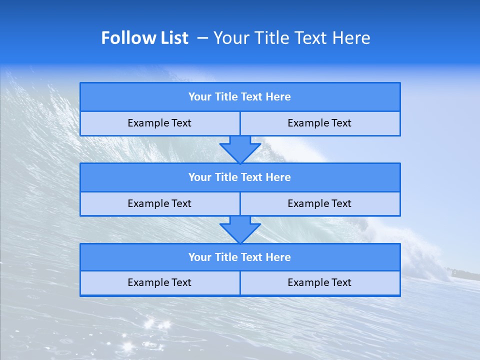 Travel Splash Fun PowerPoint Template