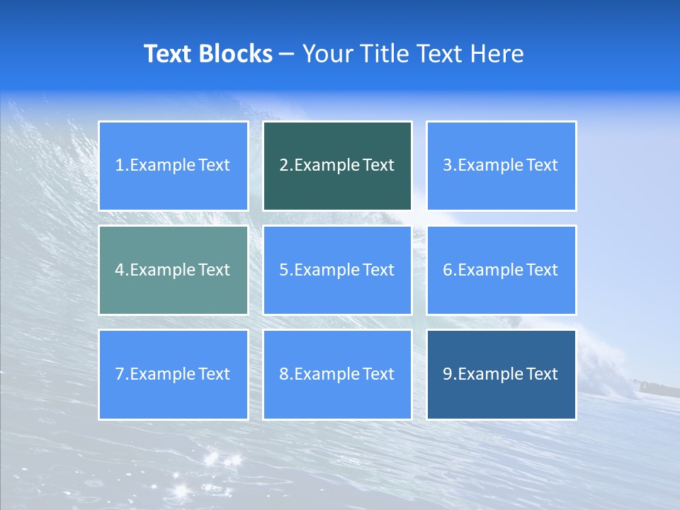 Travel Splash Fun PowerPoint Template