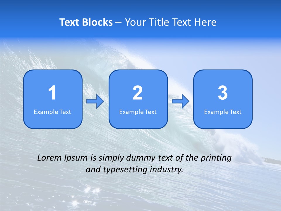 Travel Splash Fun PowerPoint Template
