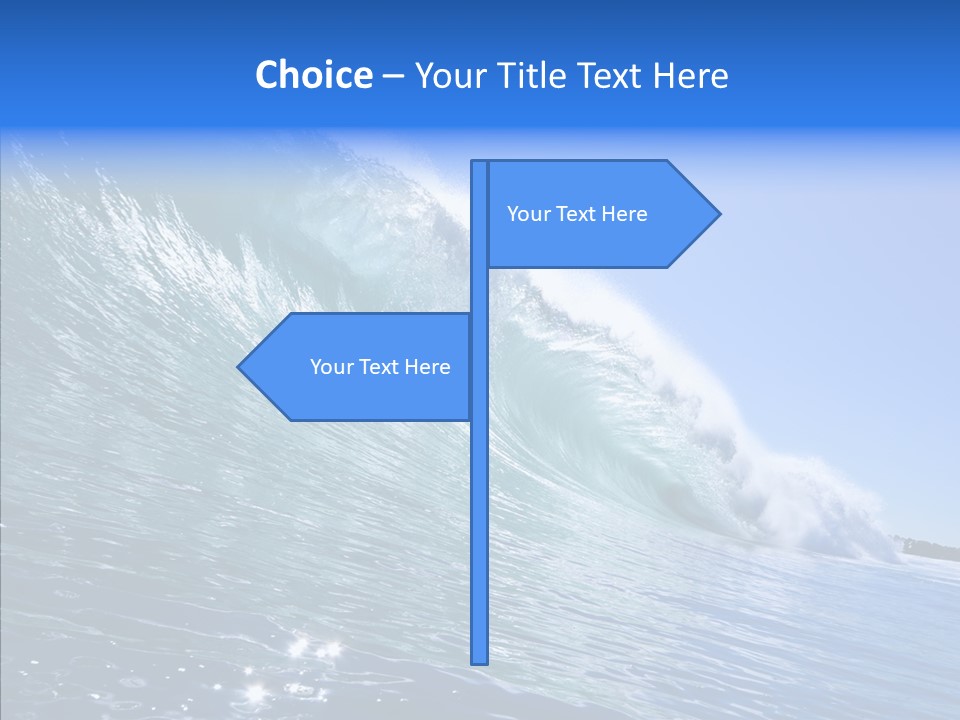 Travel Splash Fun PowerPoint Template