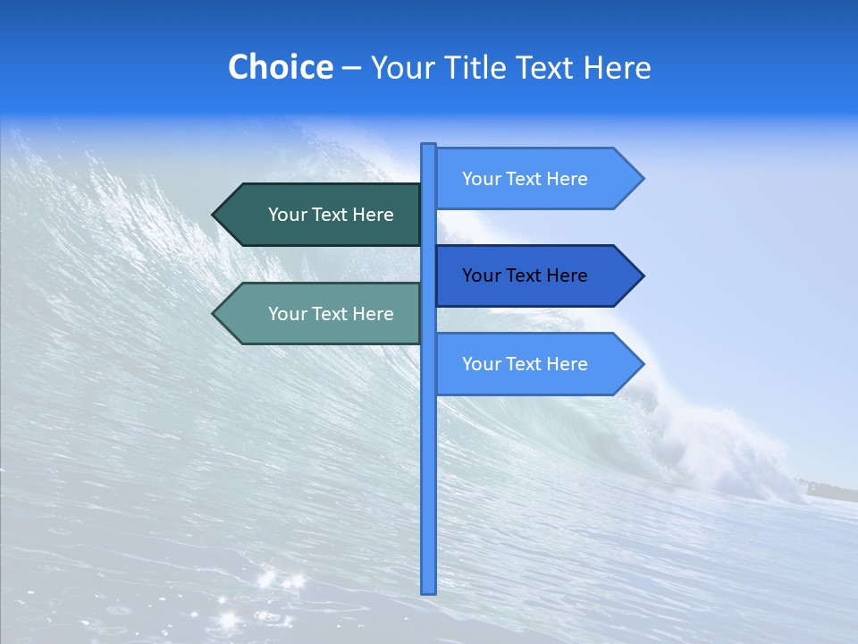 Travel Splash Fun PowerPoint Template