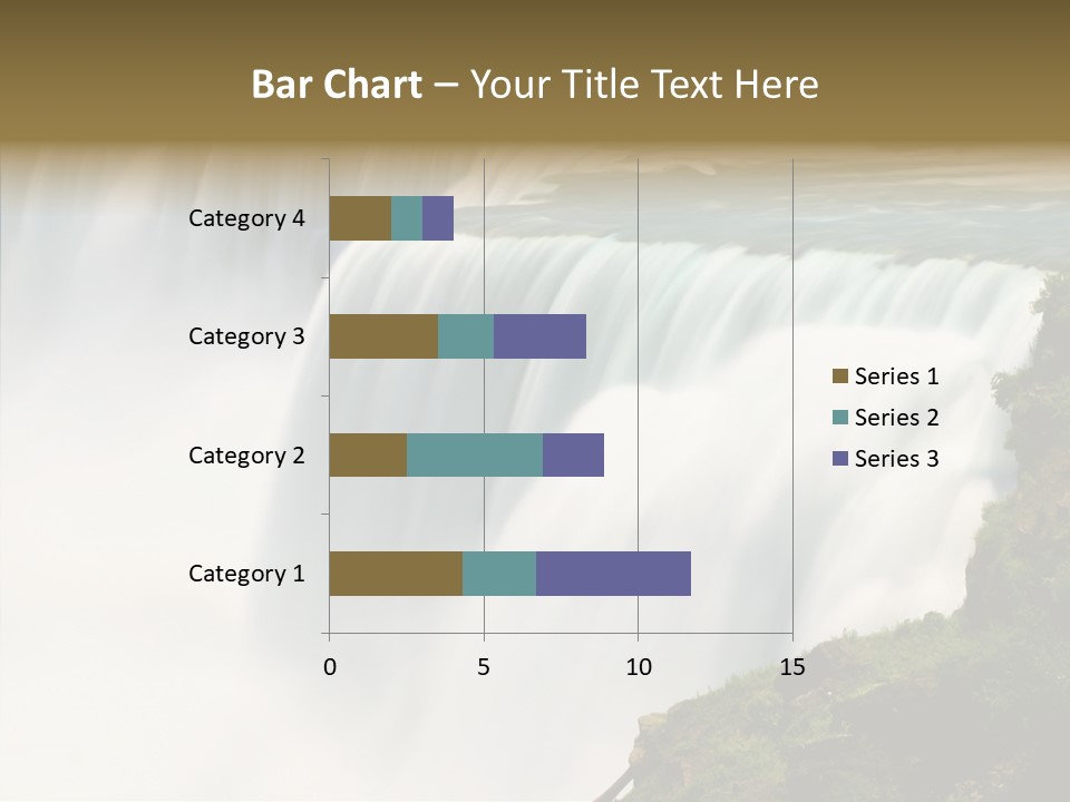 Falls American Falls Waterfall PowerPoint Template