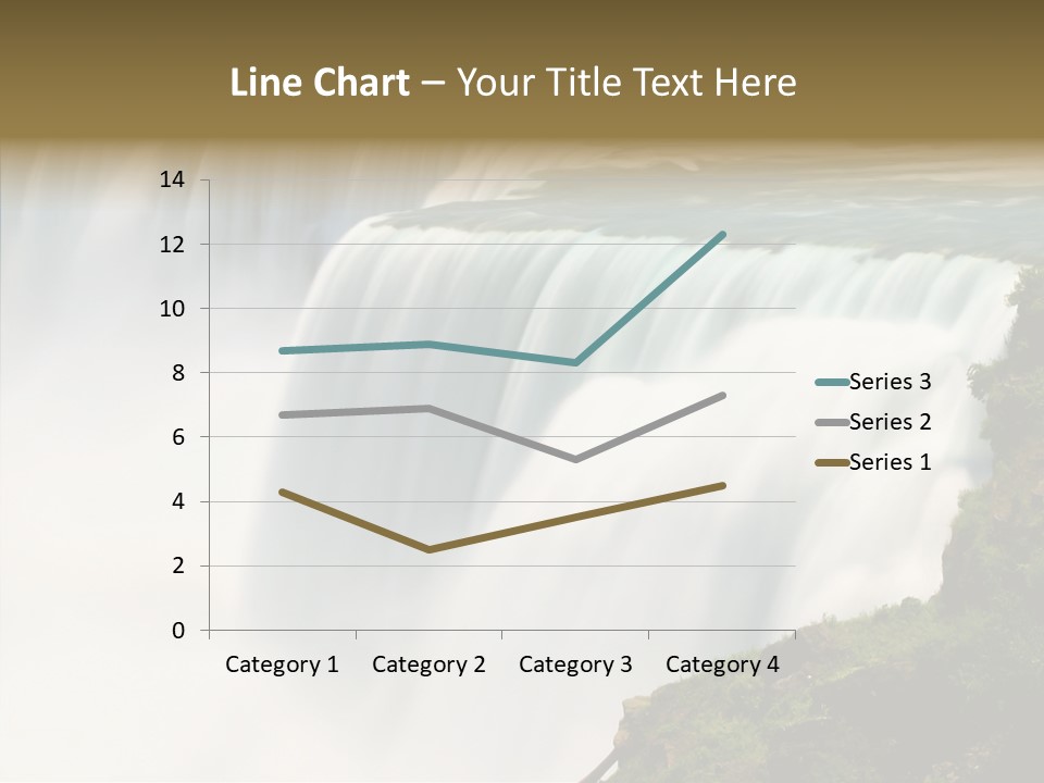 Falls American Falls Waterfall PowerPoint Template