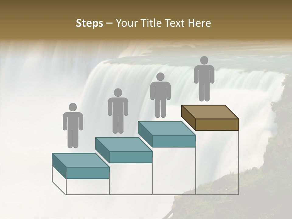 Falls American Falls Waterfall PowerPoint Template