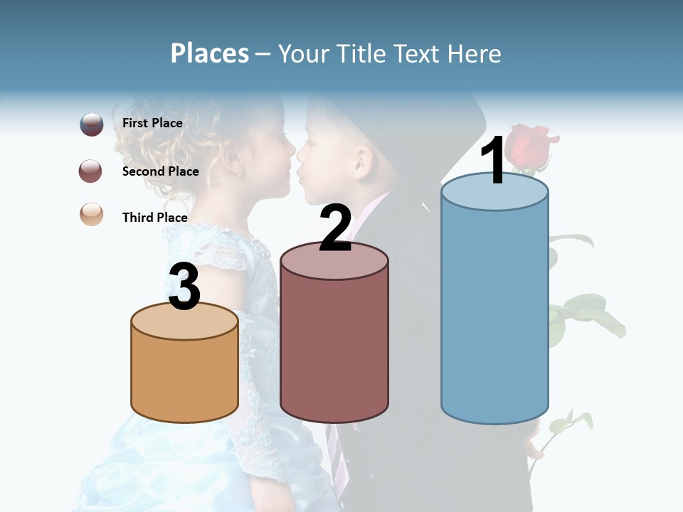 Hiding Friendship Childhood PowerPoint Template