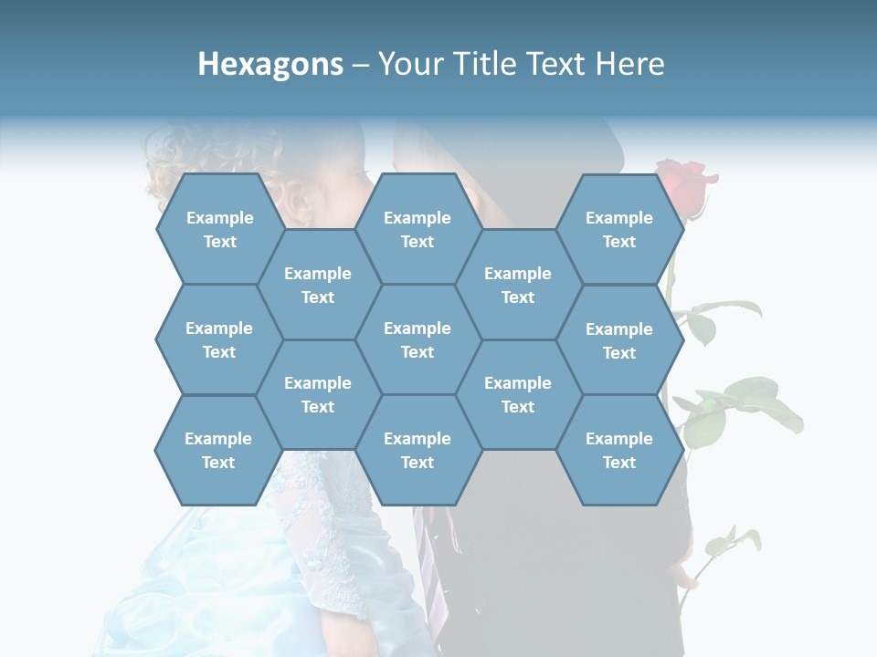 Hiding Friendship Childhood PowerPoint Template