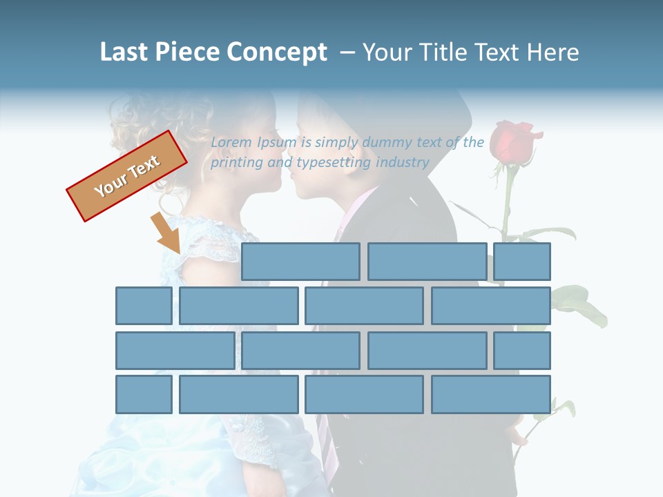 Hiding Friendship Childhood PowerPoint Template