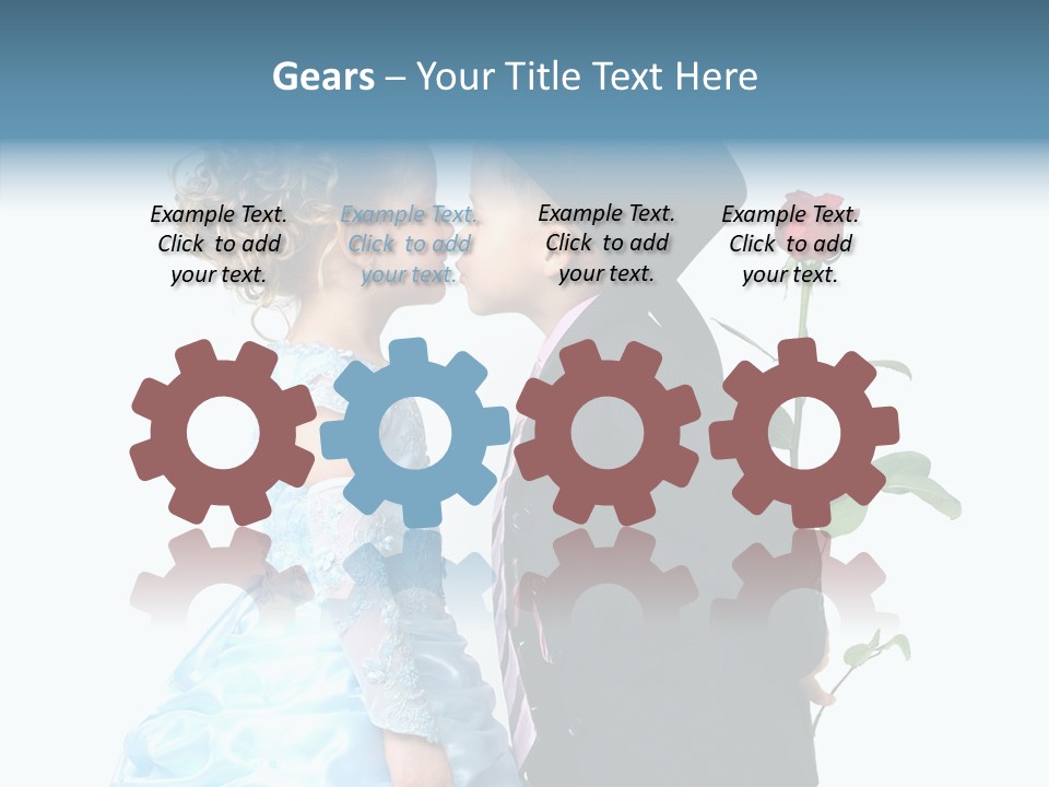 Hiding Friendship Childhood PowerPoint Template