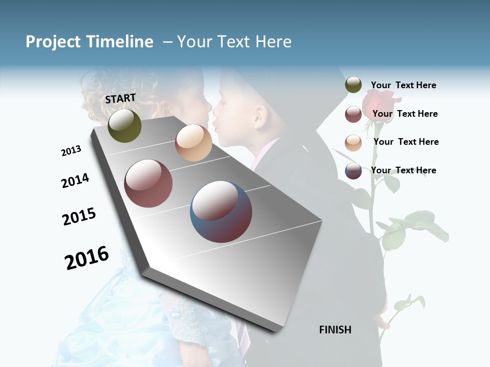 Hiding Friendship Childhood PowerPoint Template