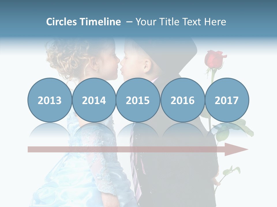 Hiding Friendship Childhood PowerPoint Template