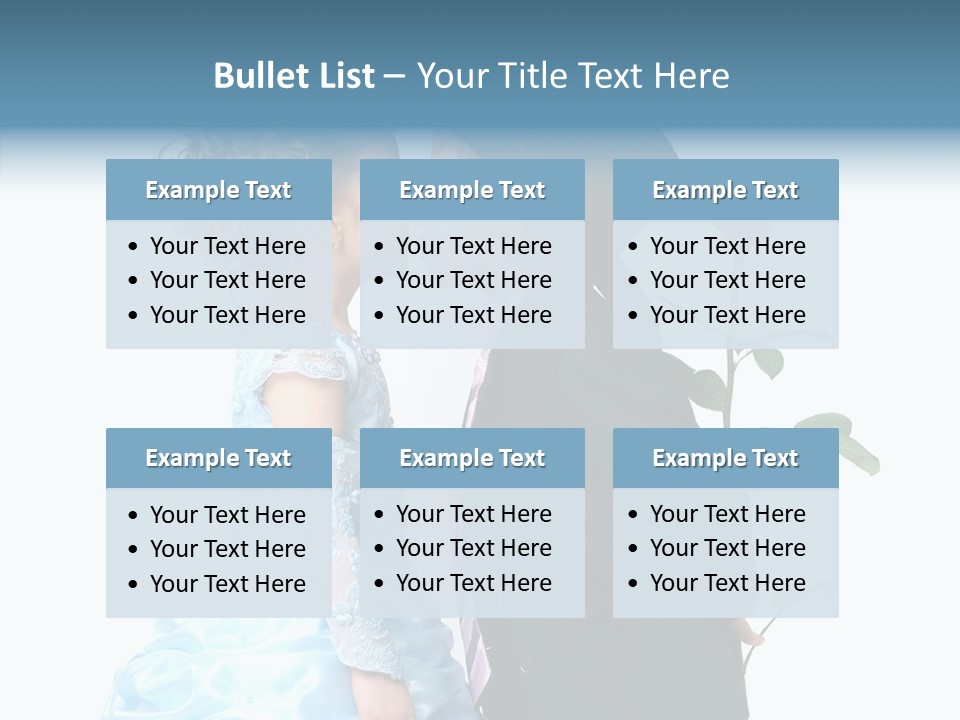 Hiding Friendship Childhood PowerPoint Template