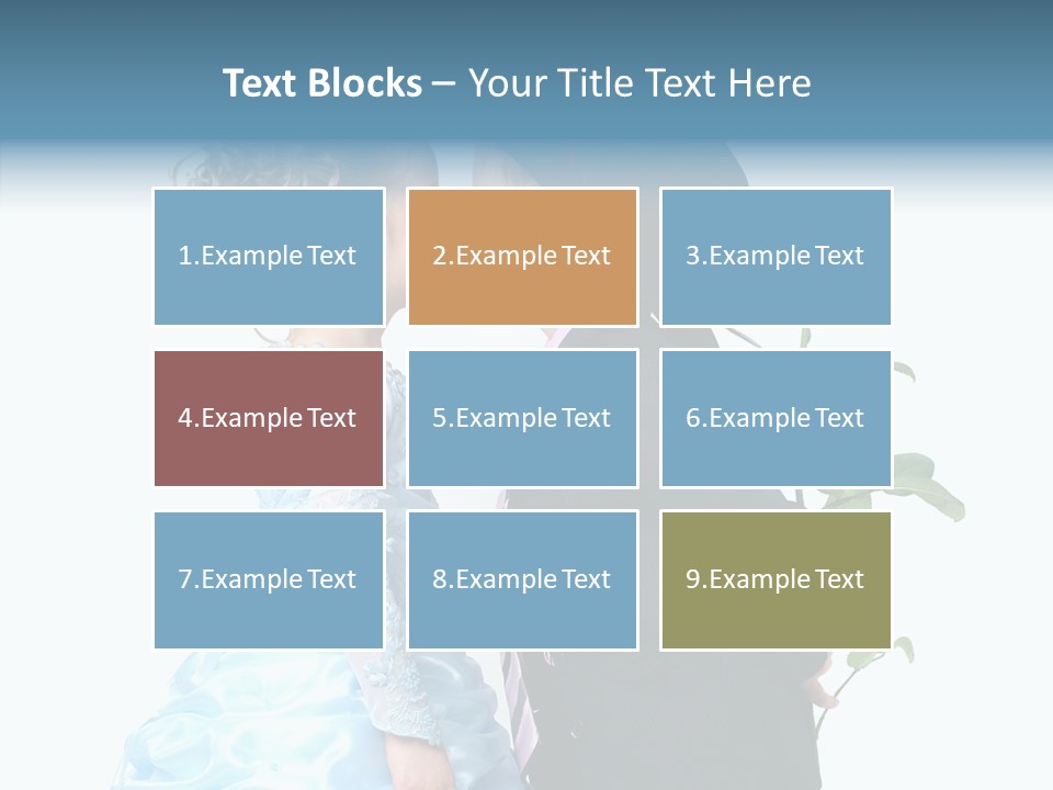 Hiding Friendship Childhood PowerPoint Template