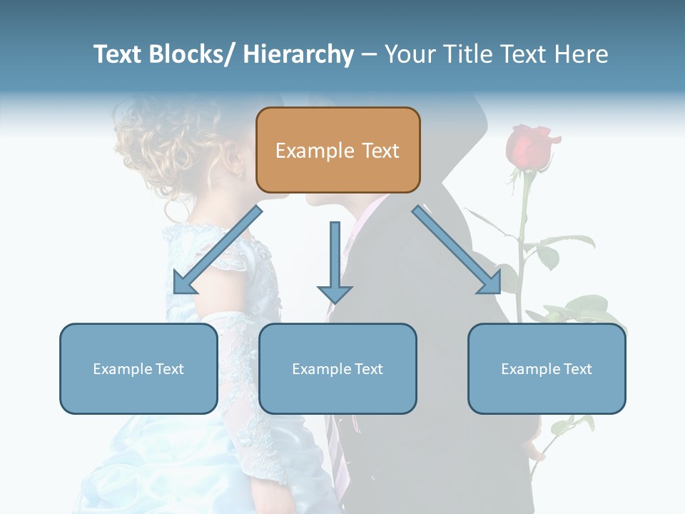 Hiding Friendship Childhood PowerPoint Template