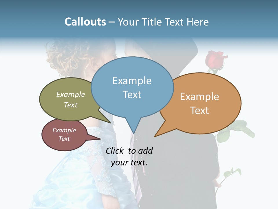 Hiding Friendship Childhood PowerPoint Template