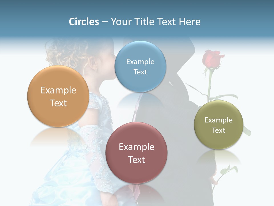 Hiding Friendship Childhood PowerPoint Template