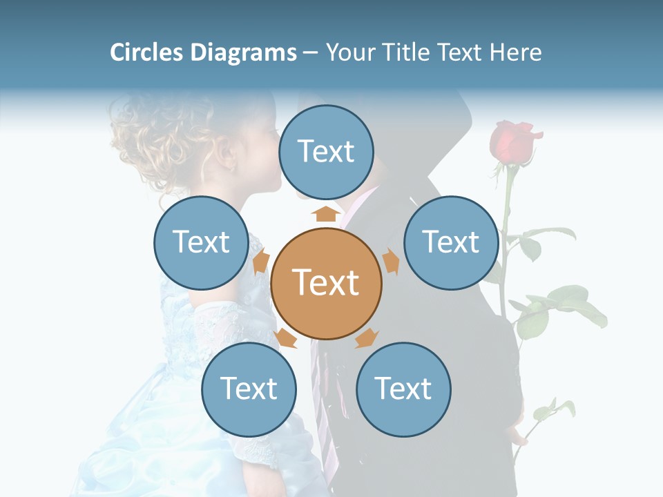 Hiding Friendship Childhood PowerPoint Template