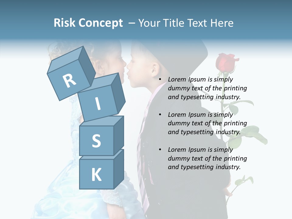 Hiding Friendship Childhood PowerPoint Template