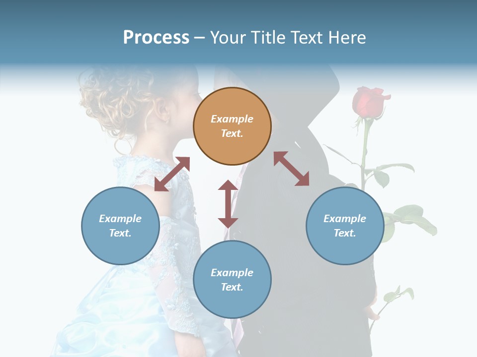 Hiding Friendship Childhood PowerPoint Template