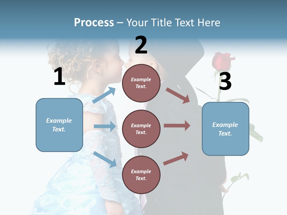 Hiding Friendship Childhood PowerPoint Template