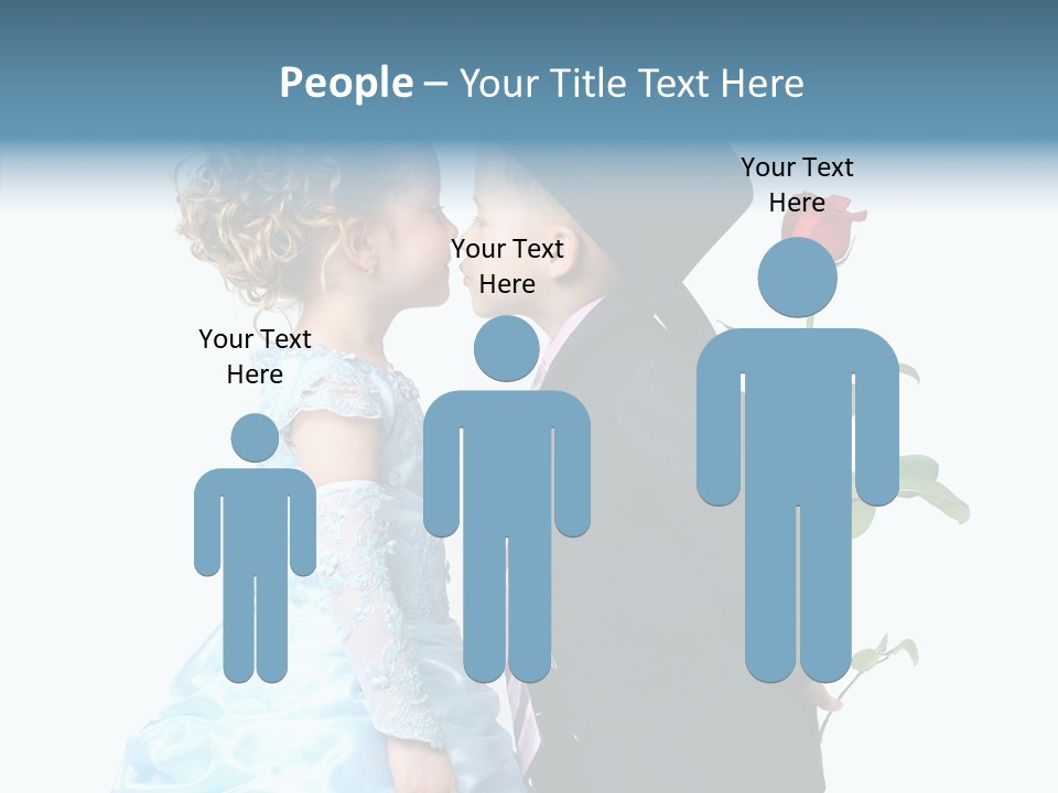 Hiding Friendship Childhood PowerPoint Template