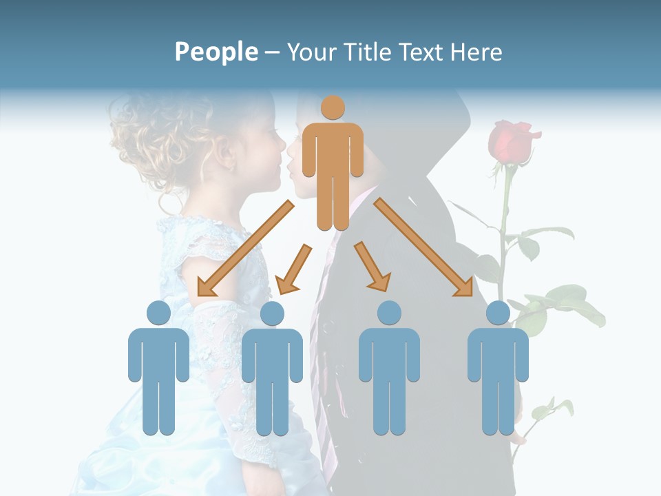 Hiding Friendship Childhood PowerPoint Template