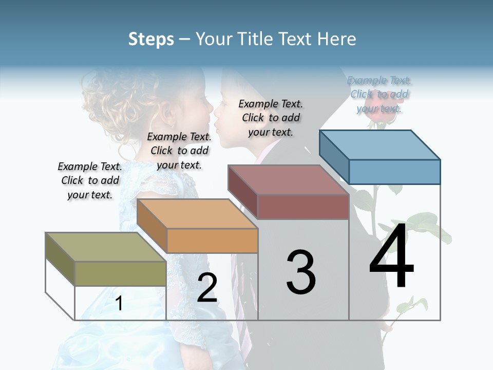 Hiding Friendship Childhood PowerPoint Template