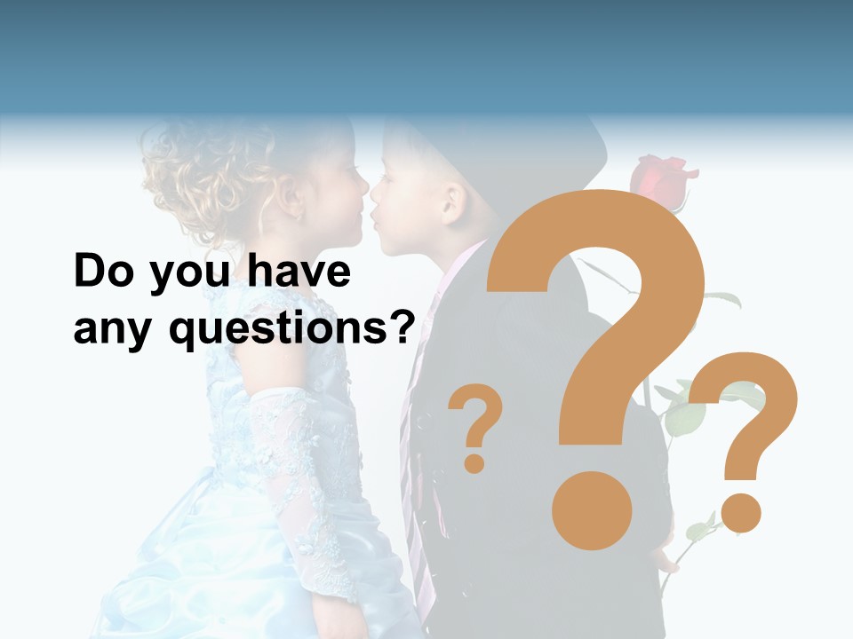 Hiding Friendship Childhood PowerPoint Template