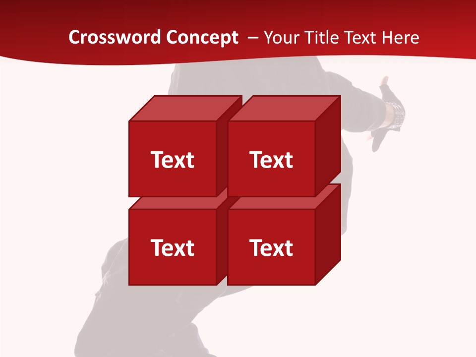 Break Dance Freestyle Jump PowerPoint Template