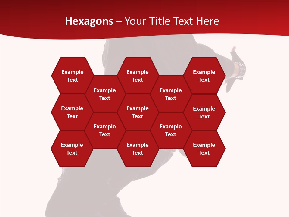 Break Dance Freestyle Jump PowerPoint Template