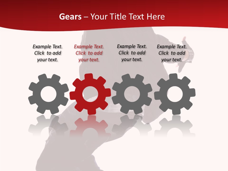 Break Dance Freestyle Jump PowerPoint Template