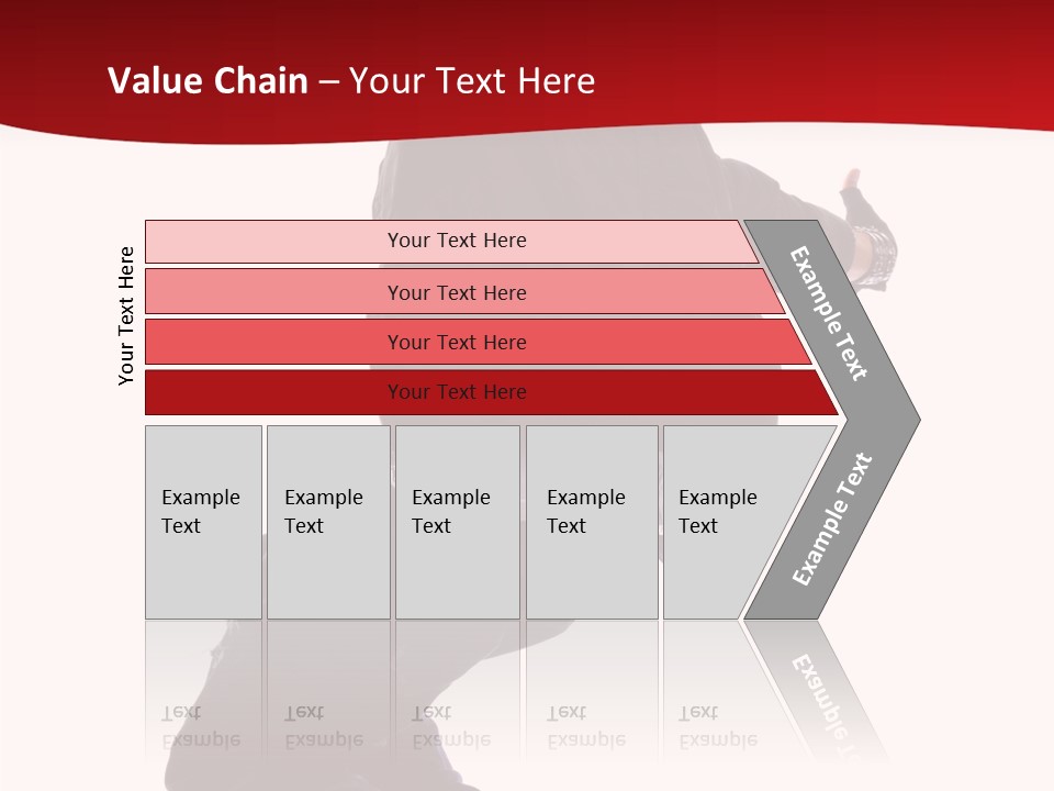 Break Dance Freestyle Jump PowerPoint Template