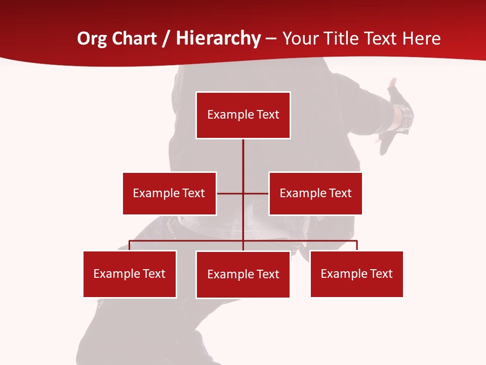 Break Dance Freestyle Jump PowerPoint Template