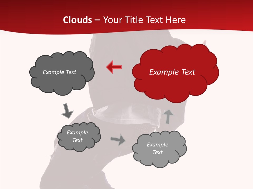 Break Dance Freestyle Jump PowerPoint Template