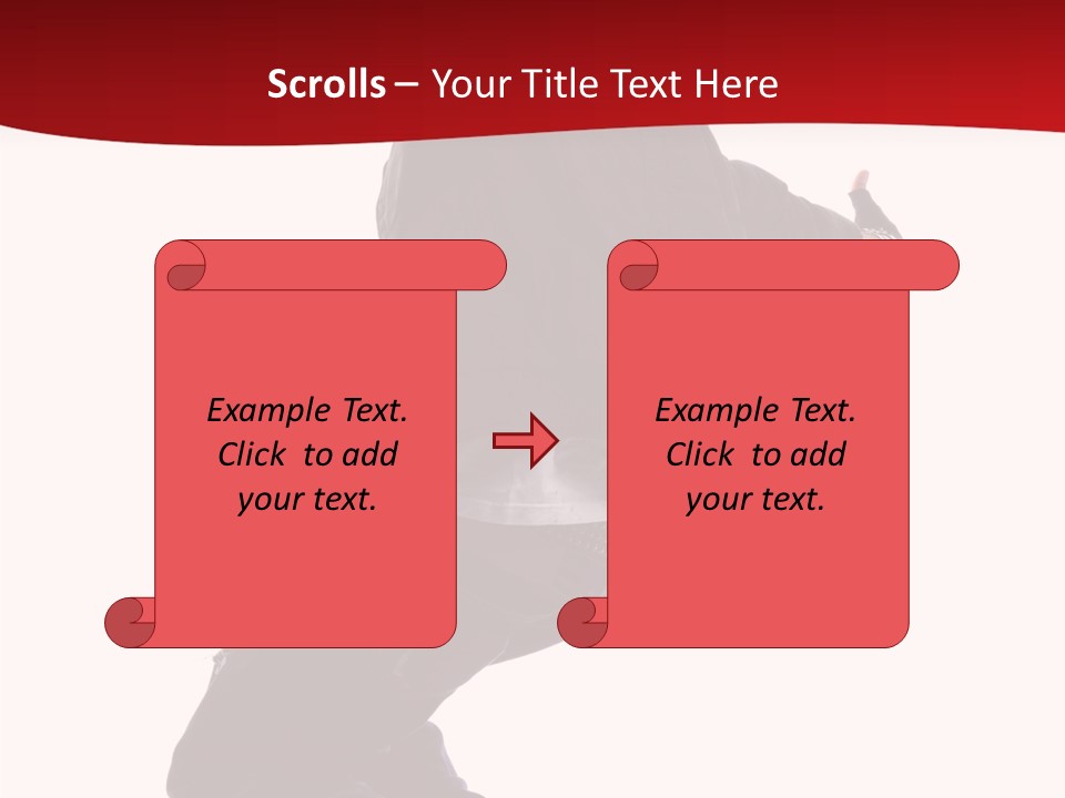 Break Dance Freestyle Jump PowerPoint Template