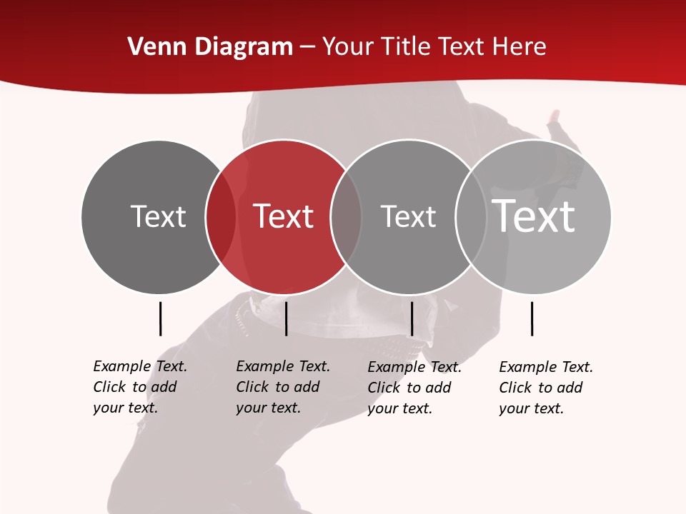 Break Dance Freestyle Jump PowerPoint Template