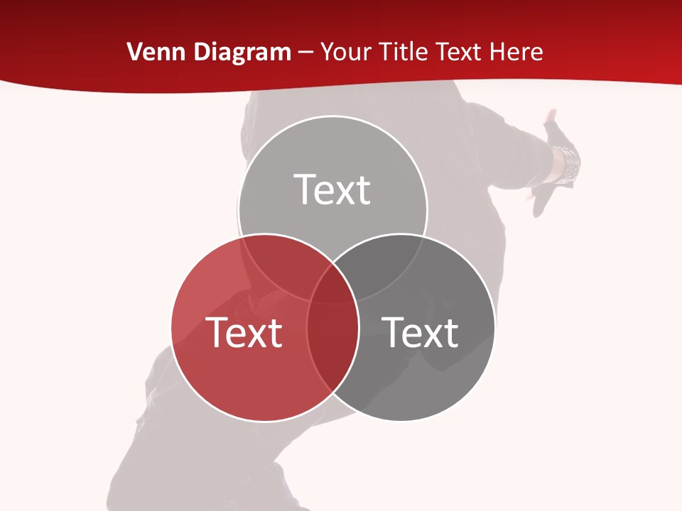 Break Dance Freestyle Jump PowerPoint Template