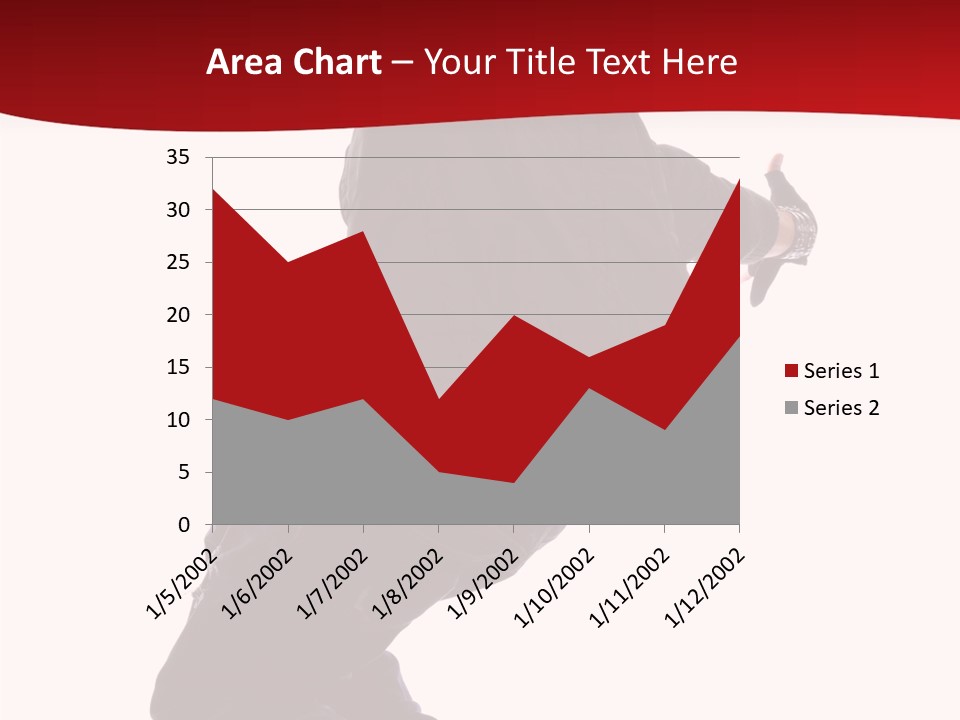 Break Dance Freestyle Jump PowerPoint Template