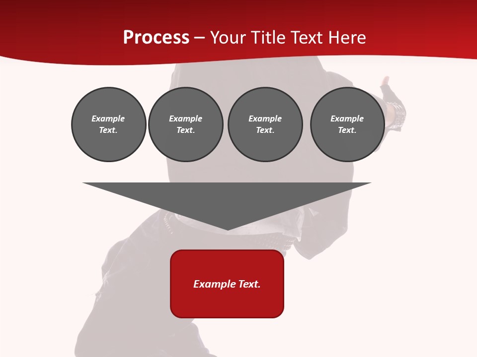 Break Dance Freestyle Jump PowerPoint Template