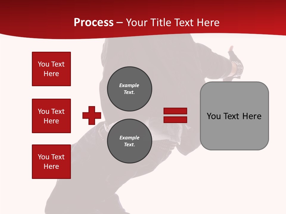 Break Dance Freestyle Jump PowerPoint Template