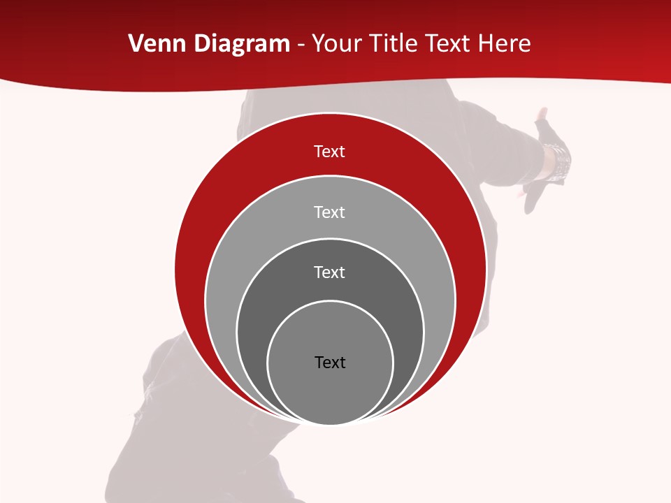 Break Dance Freestyle Jump PowerPoint Template